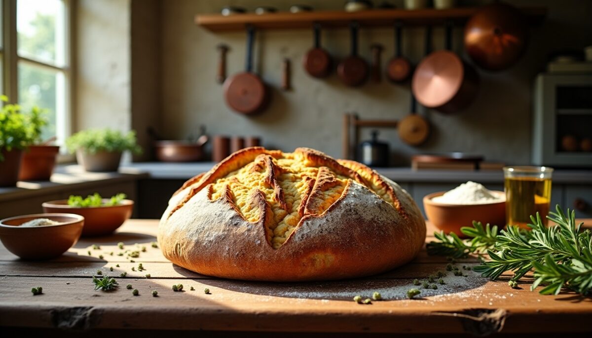 Découvrez la recette authentique de la fougasse auvergnate, un trésor culinaire traditionnel