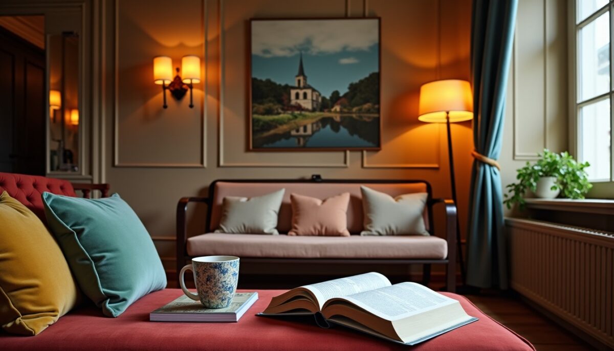 Aménagez un coin lecture cosy et élégant, inspiré des salons d'hôtel Aménagez un coin lecture cosy et élégant, inspiré des salons d'hôtel