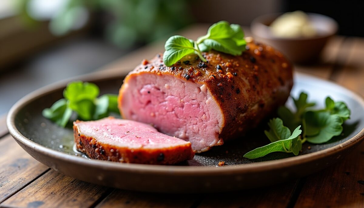 Rouelle de porc rôtie au four : astuces pour une viande tendre et pleine de saveurs