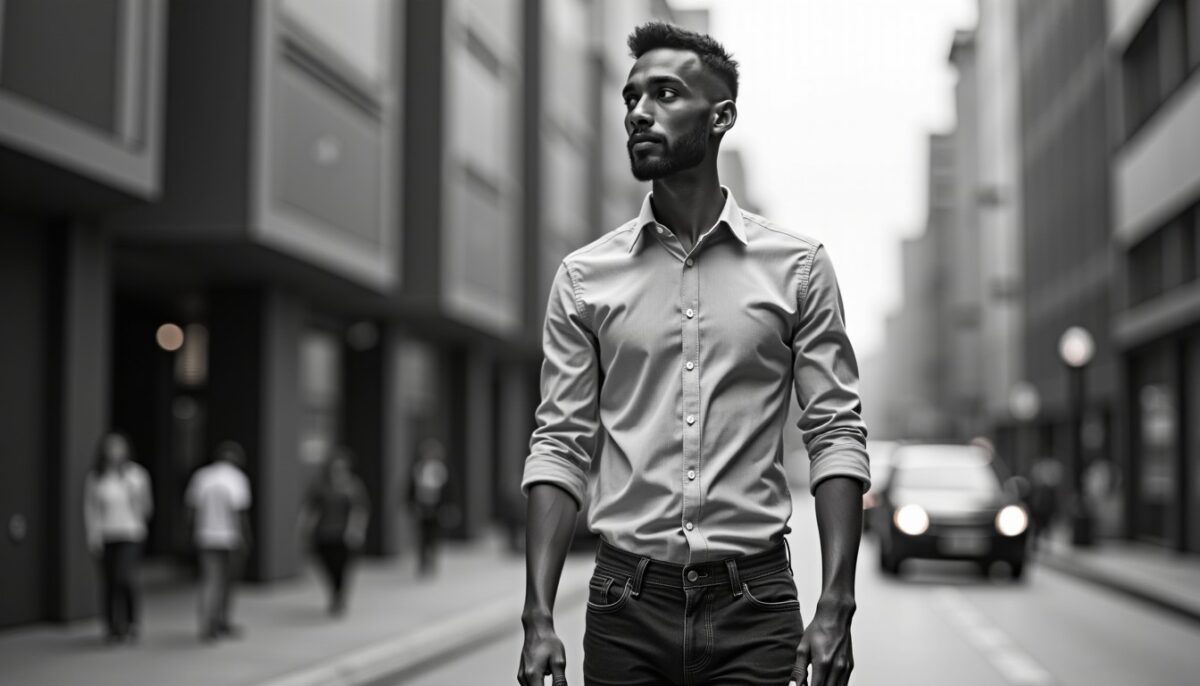 Homme maigre noir et blanc : explorer leurs spécificités morphologiques et métaboliques distinctes