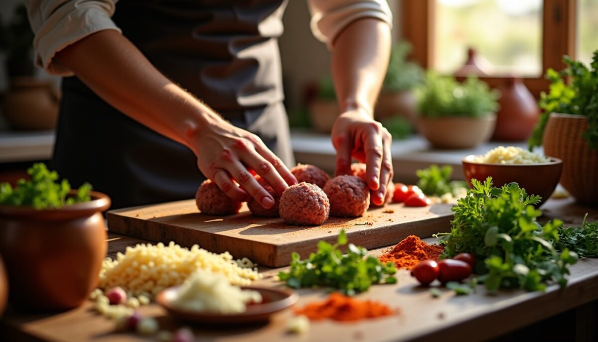 Les secrets pour préparer des boulettes délicieuses et parfumées pour un couscous fait maison Les secrets pour préparer des boulettes délicieuses et parfumées pour un couscous fait maison