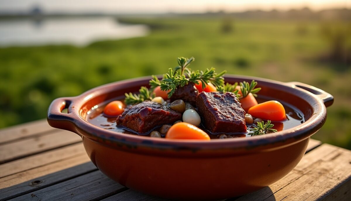 Gardiane de taureau : découvrez ses origines et la recette authentique de Camargue