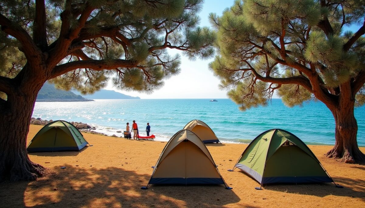 Camping à Corfou : guide des emplacements incontournables et astuces pour un séjour réussi