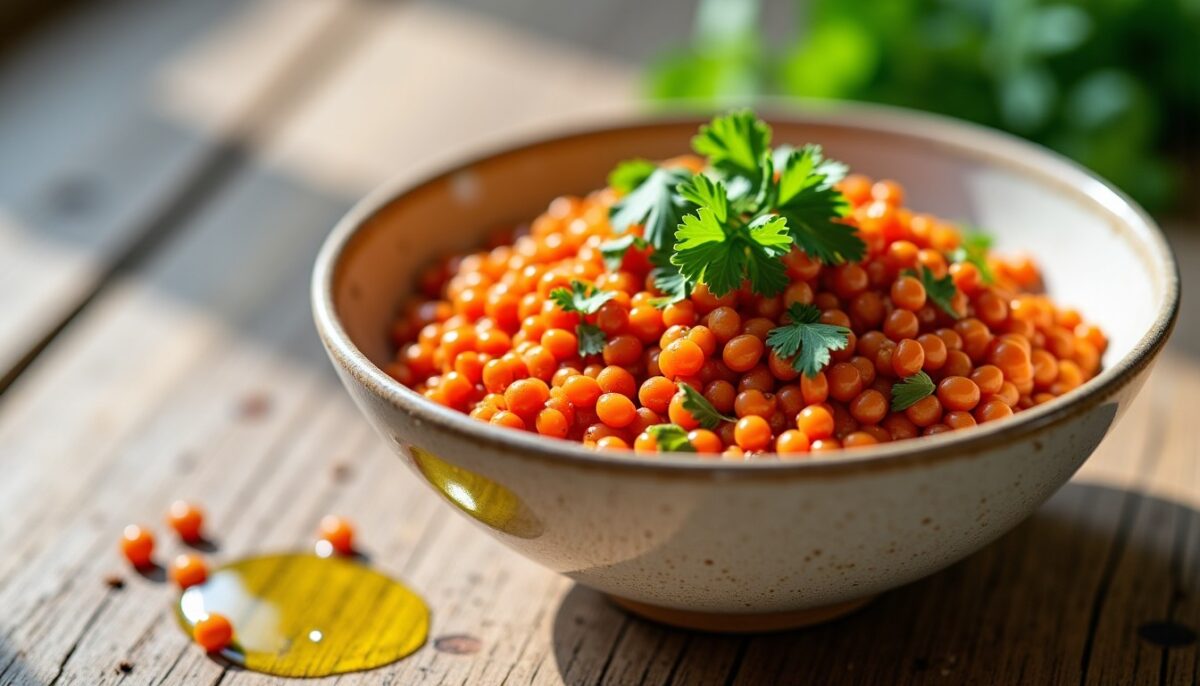 Comment cuire les lentilles corail pour une salade parfaite : durée et conseils pratiques