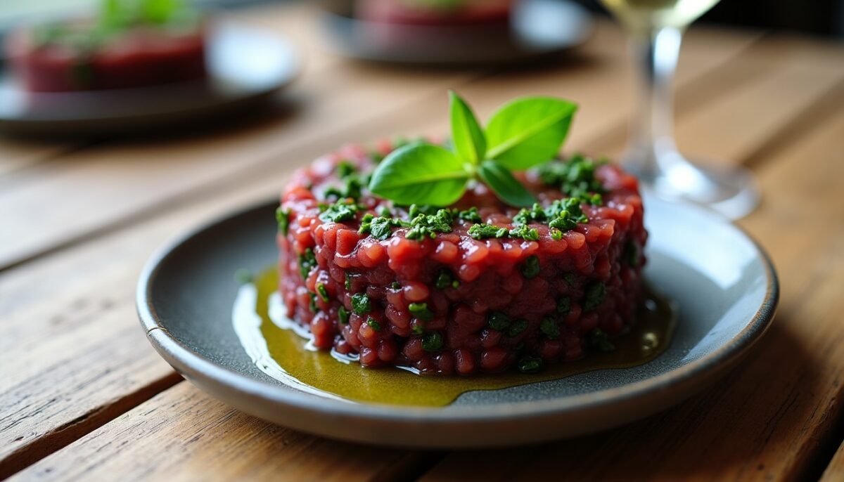 Tartare d’aubergine : une recette fraîche et délicieusement fumée pour sublimer vos apéritifs